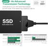 USB 3.0 & Typ C zu SATA Kabel-Adapter-Konverter für universelle 2,5 SATA HDD/SSD-Festplatte