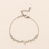 European and American Moon Crescent Gift Simple and Fashionable Gold Silver Bracelet Plated with 18k Gold Color Preserving