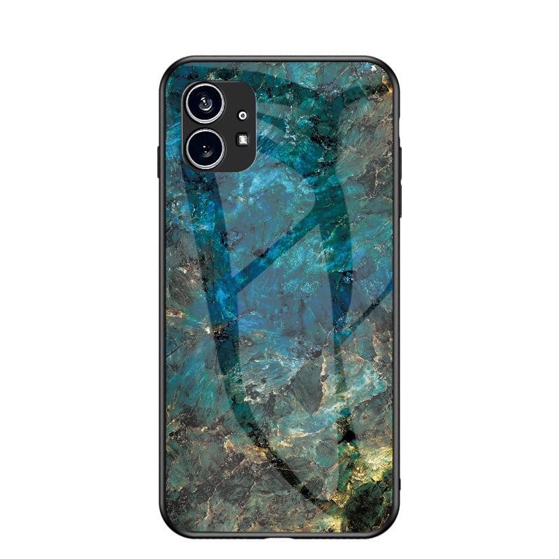 Nothing Phone Marble Glass Case – Soft Edge Protective Cover