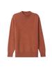 2025 Women's Plus Size Pure Wool Sweater: Mid-to-Old Age Style, Thickened, Loose Fit Cashmere Base Layer