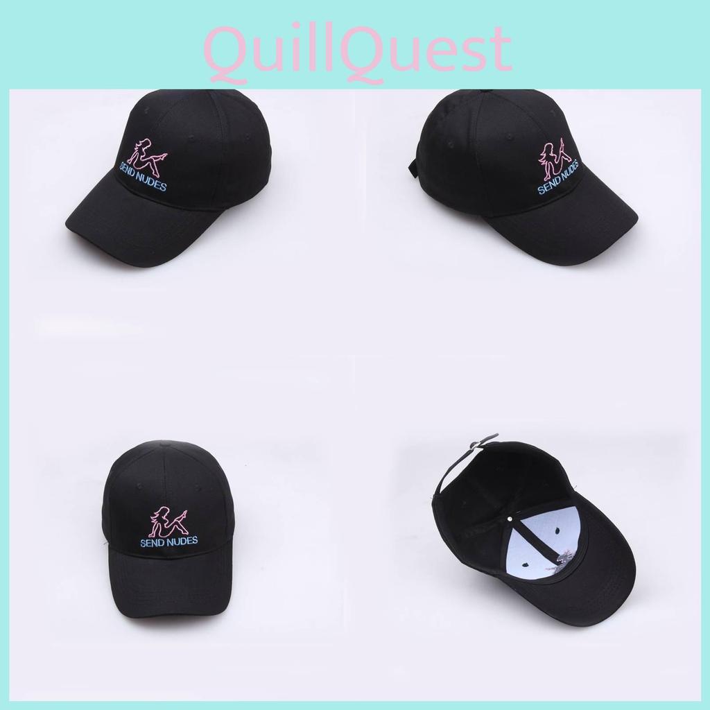 Women Casual Cotton Letter Embroidered Baseball Cap Sun Hat For Summer And Spring