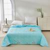 Blue Leaf Pattern Summer Quilt