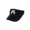 MARTINE GOLF Symbol Corduroy Visor_Navy