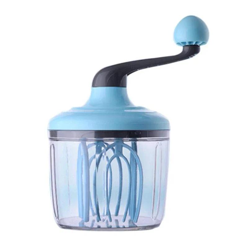 Manual Egg Beater Blender Kitchen Hand Mayonnaise Egg Mixer Frother Foamer Handle Stirrer Kitchen Area Cooking Tool Gadget for Home