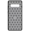 SDTEK Case for Samsung Galaxy S10+ Plus [Carbon TPU] Case Cover