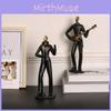 Band Member Trendy Sculpture For Office Desk Or Holiday Decoration Party