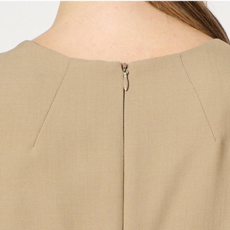 BCBG Solid Pintuck Belted Dress B4f7o605