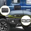 Fuel Tank Cap Trim Front Fog Light Hood for Suzuki Jimny 5-door 2026 2026 Light Cover Car Styling Exterior Accessories ABS