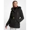 Belted Forge Zip Down Jacket 77c5471m421 Black