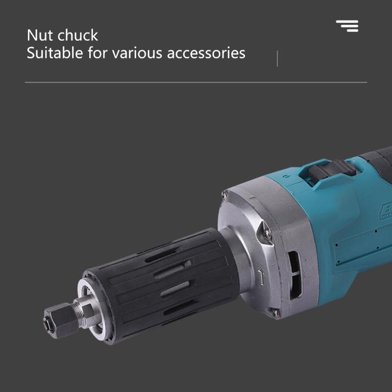 Highly Power Electric Straight Grinder Brushless Die Grinder with Slim Design for Woodworking and Metalworking Project