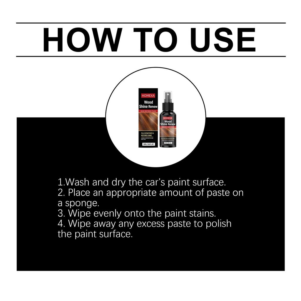 RONAVIA car scratch care cream paint surface scratch refurbishment daily maintenance car paint brightening easy to operate 1set