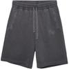 New Era SS24 Graduation Celebration Series Washed Vintage Simple Embroidered Breathable Casual Shorts Unisex Shorts Dark-Gray 14341349