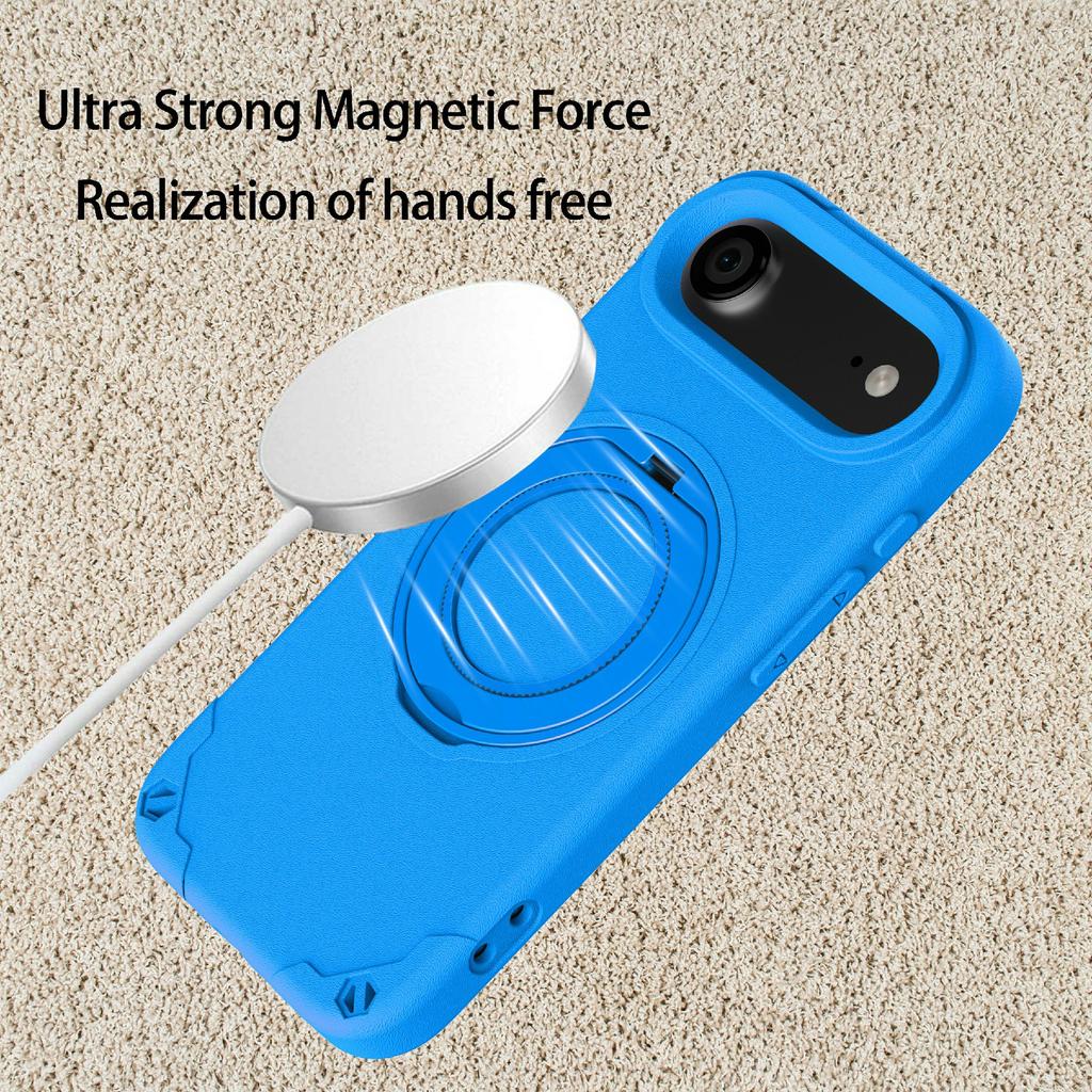 For iPhone Air EVA Phone Case Compatible with MagSafe Kickstand Protective Cover