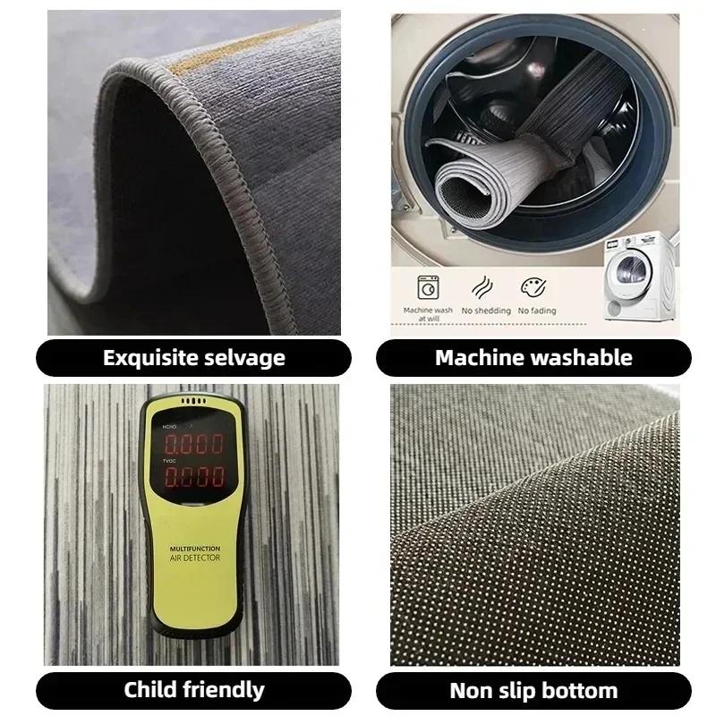 Modern Luxury Aisle Walkway Carpet Hallway Passageway Decor Area Rug Corridor Long Runner Doorway Floor Mat Non-slip Tapis Salon