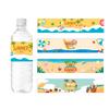 Bottle Beach Style Decals With Marine Sand Pattern For Summer Festival Events