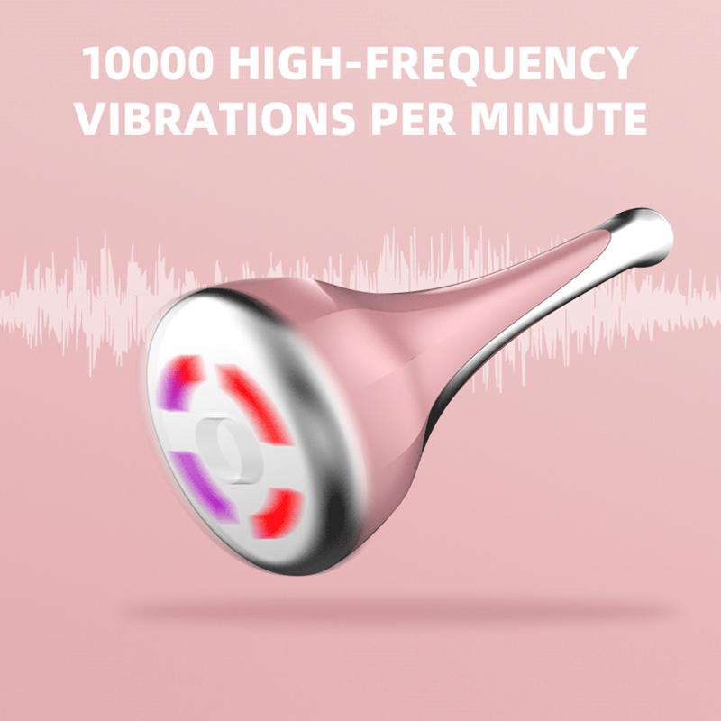 SCIONE Magnetic Beauty Device Facial Lifting Firming Massager High-Frequency Vibrating Dumbbell Portable Beauty Device