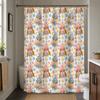 Waterproof Shower Curtain Cute Kawaii Hat Pattern Bathroom Decor Liner Fun Novelty Waterproof Shower Curtain for Home Bathroom A