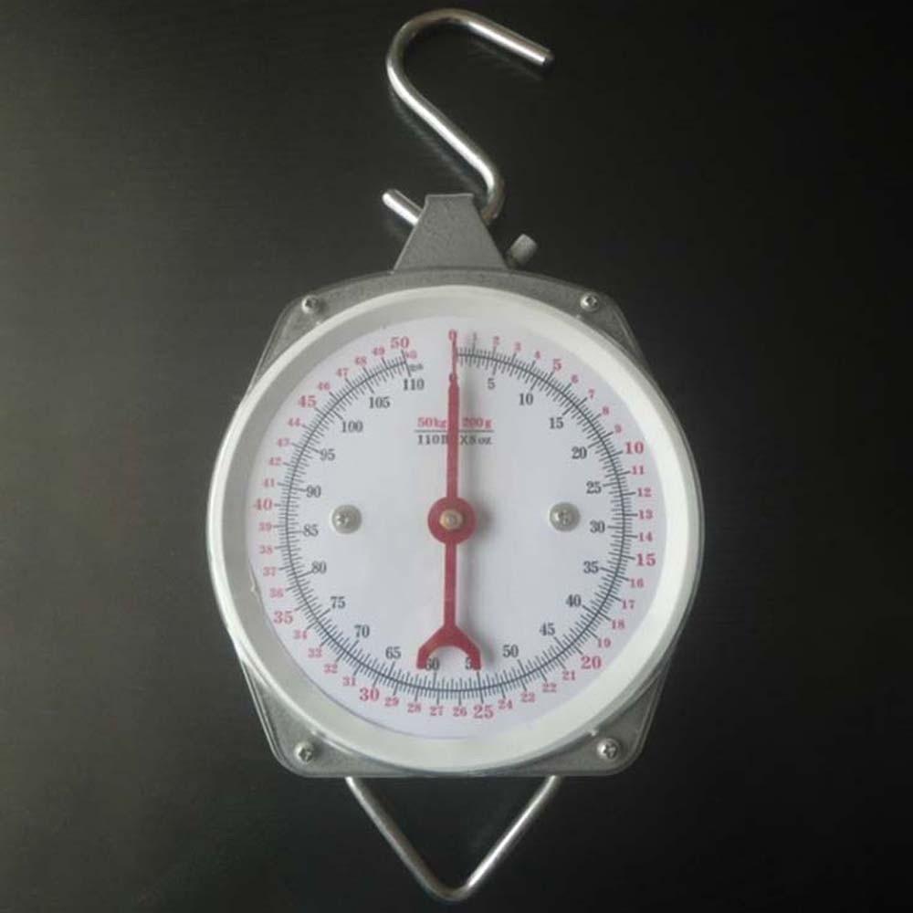 Accurate Measurement Mechanical Hanging Scales with Hanging Hook Portable Luggage Scale Strong Durable Weighing Apparatus