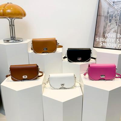 Casual Personalized Shoulder Bag Spring New Bag for Women Korean Version of Personalized Crossbody Bag Fashionable Simple Square Bag