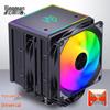 SNOWMAN Bingman MT660 Dual Tower CPU Cooler, 6 Heat Pipes, Compatible with 1700/X99/2011/AM4/AM5.