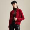 Women's Thick Cable Knit Cashmere Cardigan
