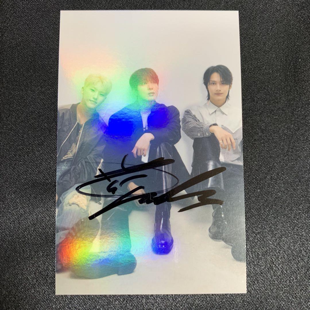 

[USED] Autographed SEVENTEEN Seven Sea Green DAY-OFF Hoshi