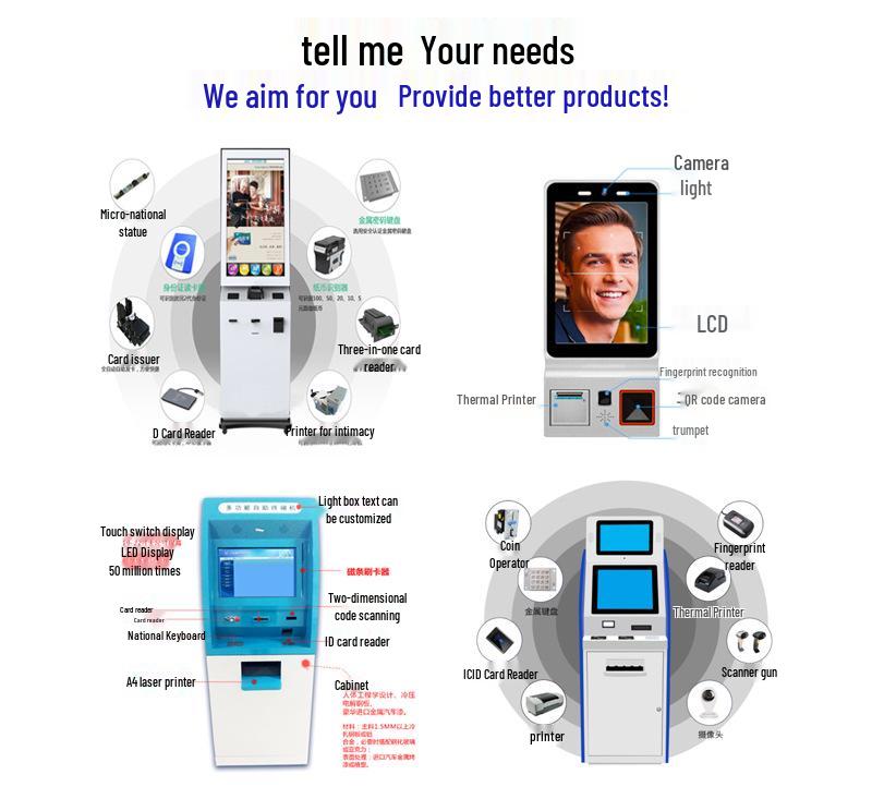 43" Vertical Touchscreen All-in-One Floor-Standing Interactive Display