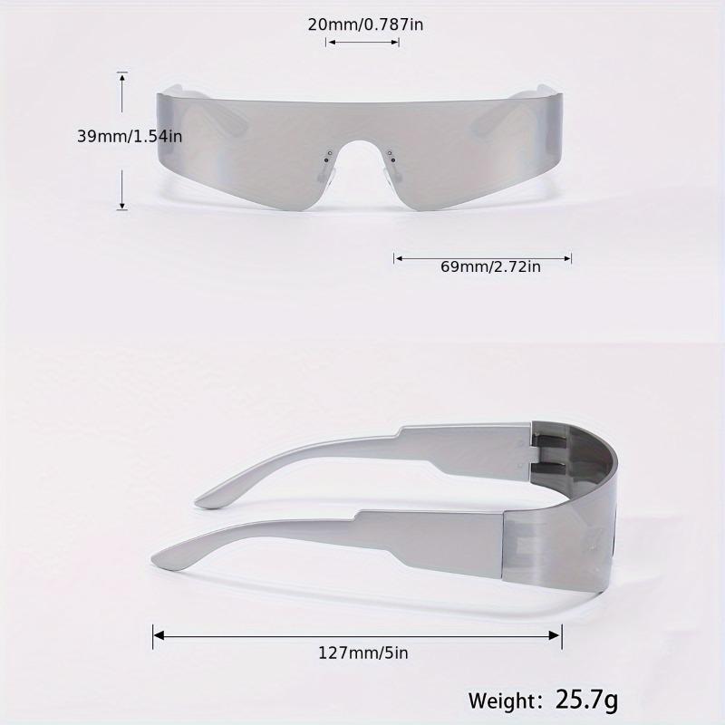 1 Pair of Women's Anti Glare Fashionable Goggles Suitable for Music Festivals Parties and Daily Use