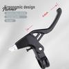 Stable Braking Performance Aluminum Alloy Bicycle Brake Lever Ergonomic Handlebar Anti-Slip Riding Safety Equipment Surface Universal Handle