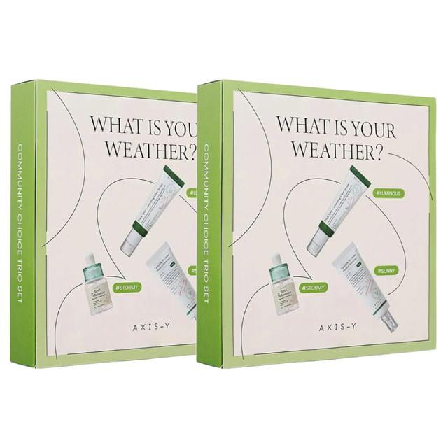 AXIS - Y - What Is Your Weather Beauty Box Bundle Set 2 sets