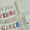 Silicone 3D Nail Embellishment Molds Various Shape Small Accessories Crafting Molds Present for Beauty Enthusiasts