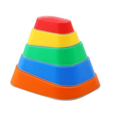 Sensory Path River Stones Children Balancing Stones Stepping Stones for Children Motor Skills and Coordination Colorful 6 Pcs