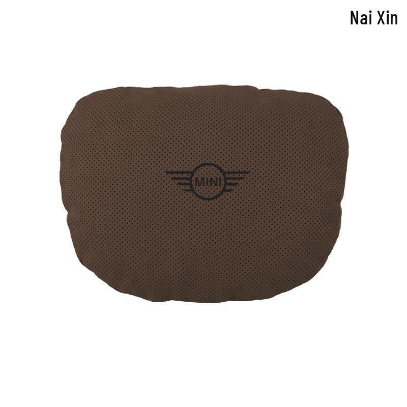 Perforated Suede Waist Cushion for BMW MINI Cooper F55/F56 Headrest