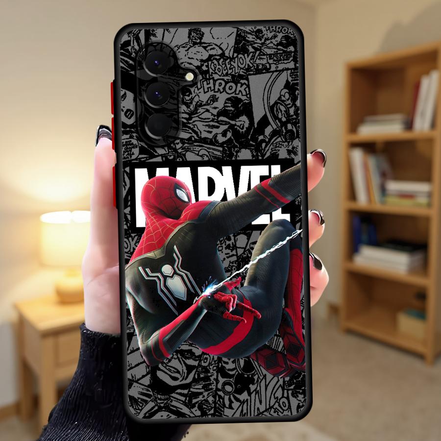 Funda para Teléfono Spider-Man Heroes Return para Samsung Galaxy A16 A53 A14 A23 A56 A55 A35 A73 A33 A54 A15 A17 A52 A34 A36 A52S