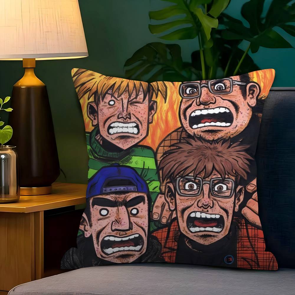 Anime Eltingville Club Pillow Cover Sofa Cushion Cover Home Room Decoration Children Gift