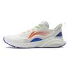 Li Ning Starry Cloud Slip Resistant Abrasion Resistant Low top Running Shoes Men's White Blue Orange ARST059-4