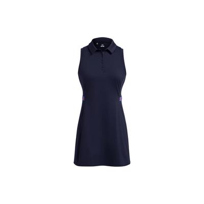 Ua Empower Einfarbiges Polokragen Figurbetontes Ärmelloses Kleid Damen Kleider Marineblau 1382818-410