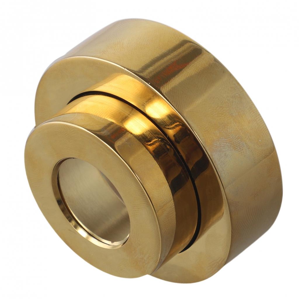 Height Adjustable Shower Head Cover Made of Rust Resistant Copper for Longevity