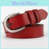 Leather Genuine Womens Waist Belt Alloy Buckle Everyday Casual Wear Decoration