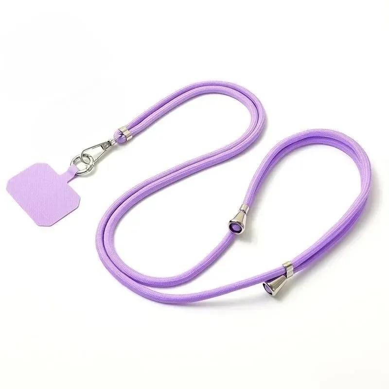 Adjustable Lanyard Stretchy Neck Strap Fashionable Detachable Neck Shoulder Phone Crossbody Phone Holder Smartphones Universal