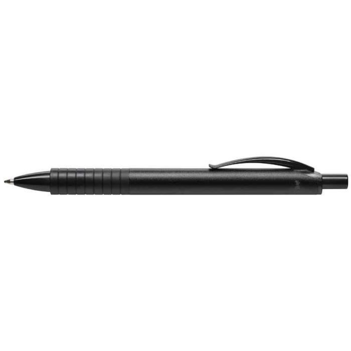 Stylo-bille rétractable - FABER-CASTELL - BASIC - Pointe moyenne - Rechargeable - Noir