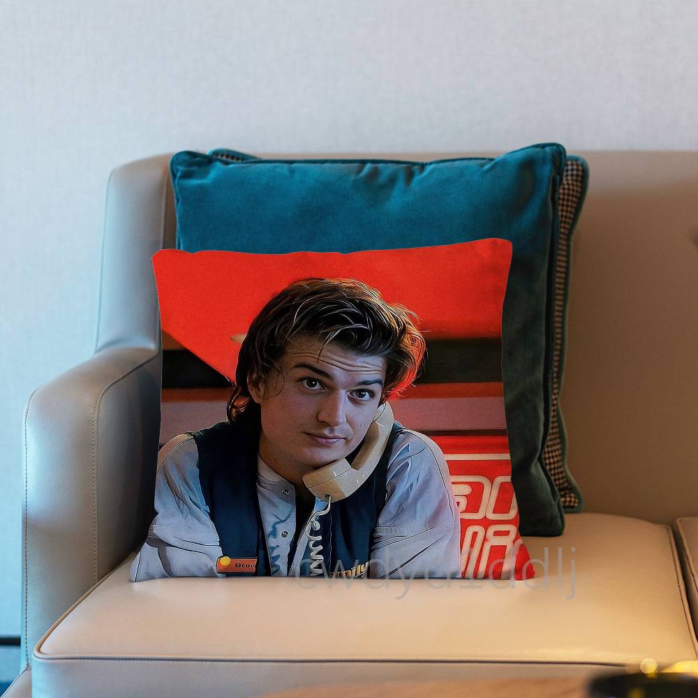 JJoe KKeery Djo Steve Harrington ST Cushion Cover Pillow Cover Decor Pillowcase Printed Cushion Case For Couch