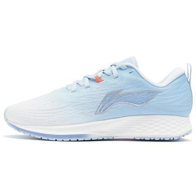 Li Ning Red Hare 4 Cushioning Slip Resistant Rebound Low Top Running Shoes Women's Blue ARMR004-9