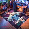 football star Carpet Rug for Living Room Bedroom Home Sofa Decoration,Kids play Nonslip Floor Mat