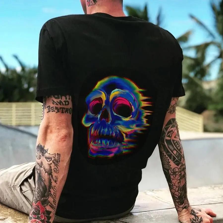 Hot Sale 2024 Comfortable Weird 3D Print T-Shirt Men Summer Quick Dry Short Sleeve Loose Casual Comfortable  Streetwear Fashion