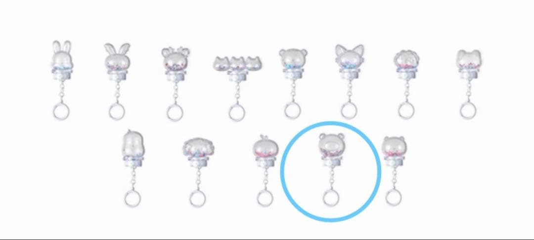 [USED] Seventeen (SEVENTEEN) Penlight Parts Keyring Non-B