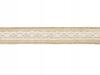 Jute Ribbon with Lace, 5X500 , 1 Piece