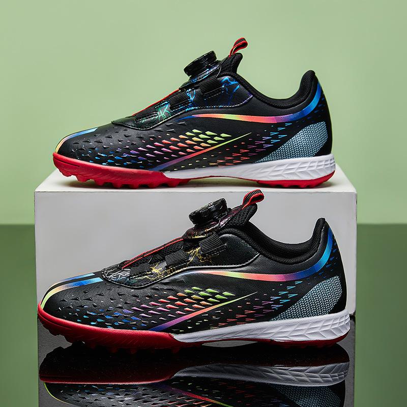 Broken Nails Children's Football Shoes Boys Elementary School Football Shoes Women's Knob Mandarin Duck Girls Football Training Shoes