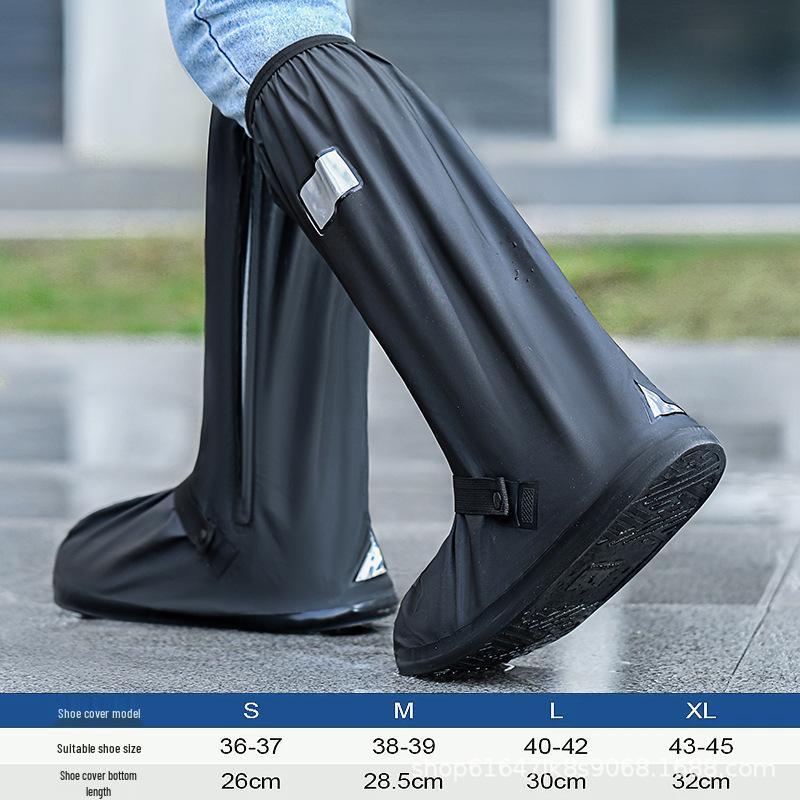 

Унисекс Водонепроницаемые Нескользящие Бахилы для Велосипедной Обуви для Улицы – Толстые, Прочные, Идеальны для Дождливых Дней XL (43-45)