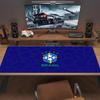 Brazil National Football Team Print  Cushion Non-slip Laptop Tablet Big Mousepad XXL Mat Mini PC Playmat With Lock edge